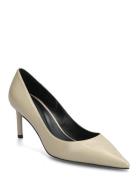 Gracey_Pump70_Na Shoes Heels Pumps Classic Beige BOSS