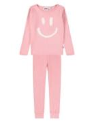 Lue Pyjamasetti Pyjama Pink Molo