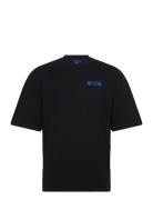 Nilte Tops T-shirts Short-sleeved Black HUGO BLUE