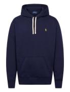 Lt Wt Athletic Flc-Lsl-Sws Tops Sweat-shirts & Hoodies Hoodies Navy Po...