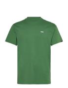 Mn Left Chest Logo Tee Sport T-shirts Short-sleeved Green VANS