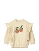 Marcella Placement Sweatshirt Tops Sweat-shirts & Hoodies Sweat-shirts...