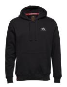 Basic Hoodie Sl Tops Sweat-shirts & Hoodies Hoodies Black Alpha Indust...