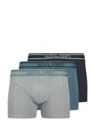 Jacjohn Solid Trunks 3 Pack Bokserit Blue Jack & J S