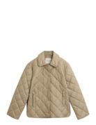 Quilted Jacket With Collar Tikkitakki Beige GANT
