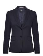 Juleah1 Blazers Single Breasted Blazers Black BOSS