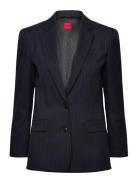 Anatali Blazers Single Breasted Blazers Black HUGO