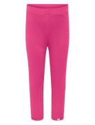 Kmgtrinny Life Solid Legging Jrs Noos Bottoms Leggings Pink Kids Only