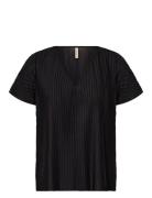 Sc-Kirit Tops T-shirts & Tops Short-sleeved Black Soyaconcept