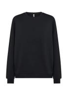 Sc-Banu Tops Sweat-shirts & Hoodies Sweat-shirts Navy Soyaconcept