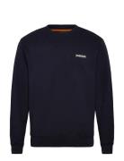B-Small Box C Tops Sweat-shirts & Hoodies Sweat-shirts Navy Napapijri