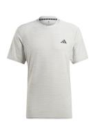 Tr-Es Stretch T Tops T-shirts Short-sleeved White Adidas Performance