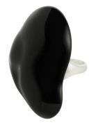 Lian Ring Silver-Plated/Black Sormus Korut Black Pilgrim