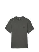 Cotton Jersey Frode Logo Tee Fav Tops T-shirts Short-sleeved Grey Mads...