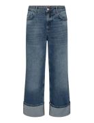 Mmrelee Mai Jeans Bottoms Jeans Wide Blue MOS MOSH