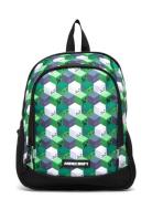 Minecraft, Medium Rygsæk, 35 X 26 X 18 Cm Accessories Bags Backpacks G...