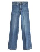 Trousers Colette Denim Bottoms Jeans Wide Blue Lindex