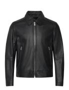 H-Mapson4 Nahkatakki Black BOSS