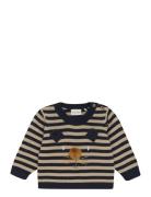 Pullover Knit Tops Knitwear Pullovers Multi/patterned Minymo