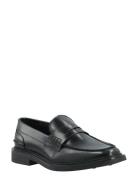 Biafelix Penny Loafer Polido Loaferit Matalat Kengät Black Bianco