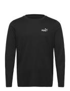 Ess No. 1 Logo Longsleeve Tee Tops T-shirts Long-sleeved Black PUMA