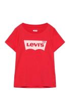 Te-S/S Tee Tops T-shirts Short-sleeved Red Levi's
