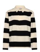 Polo Shirt From Freequent In A Soft Material With Classic, Sporty Stri...