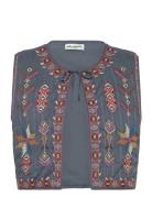 Ilsall Vest Vests Knitted Vests Blue Lollys Laundry