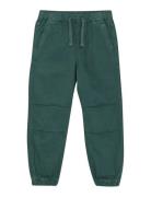 Pants Twill Bottoms Trousers Green Minymo