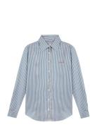 Dewet Amour Tops Shirts Long-sleeved Blue Maison Labiche Paris