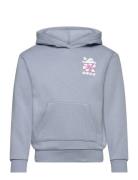 Surf Feeling Hoodie Brushed Tops Sweat-shirts & Hoodies Hoodies Blue R...