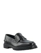 Bialoui Penny Loafer Polido 2.0 Loaferit Matalat Kengät Black Bianco