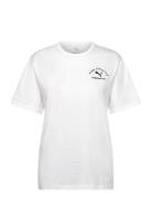 Puma Class Relaxed Tee Tops T-shirts & Tops Short-sleeved White PUMA