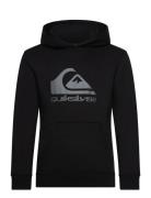 Comp Logo Hoodie Youth Tops Sweat-shirts & Hoodies Hoodies Black Quiks...