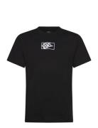 By Blocked Box Ss Tee Sport T-shirts Short-sleeved Black VANS