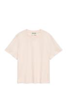 Awnaima Ss O-Neck T-Shirt Noos Tops T-shirts & Tops Short-sleeved Pink...