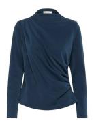 Hellemw Blouse Tops T-shirts & Tops Long-sleeved Navy My Essential War...