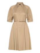 Delaurena Lyhyt Mekko Beige BOSS