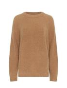 Mschlessine Hope Pullover Tops Knitwear Jumpers Brown MSCH Copenhagen
