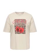 Carkourtney Life Ss O-Neck Reg Tee Jrs Tops T-shirts & Tops Short-slee...