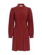 Mschelsa Asana Dress Lyhyt Mekko Burgundy MSCH Copenhagen