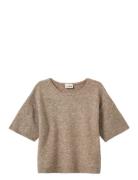 Cerinsy Blouse Tops Knitwear Pullovers Beige Sofie Schnoor Young