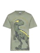 Tshirt Tops T-shirts Short-sleeved Khaki Green Jurassic World
