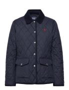 Corduroy-Trim Quilted Barn Jacket Tikkitakki Navy Polo Ralph Lauren