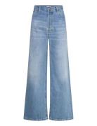 Skater Loose Bottoms Jeans Wide Blue Lois Jeans
