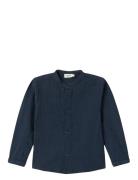 Torben Tops Shirts Long-sleeved Shirts Navy MarMar Copenhagen