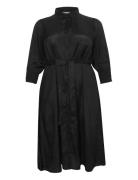 Kcemina Oline Dress Polvipituinen Mekko Black Kaffe Curve