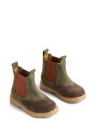 Chelsea Kana Bootsit Nauhalliset Saapikkaat Khaki Green Wheat