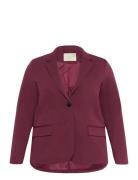 Kcsakira Blazer Blazers Single Breasted Blazers Red Kaffe Curve