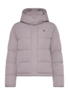 Matte Monologo Mw Short Puffer Vuorillinen Takki Topattu Takki Grey Ca...